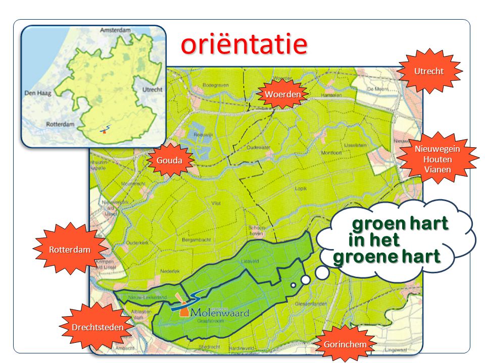 oriëntatie groen hart in het groene hart Utrecht Woerden Nieuwegein
