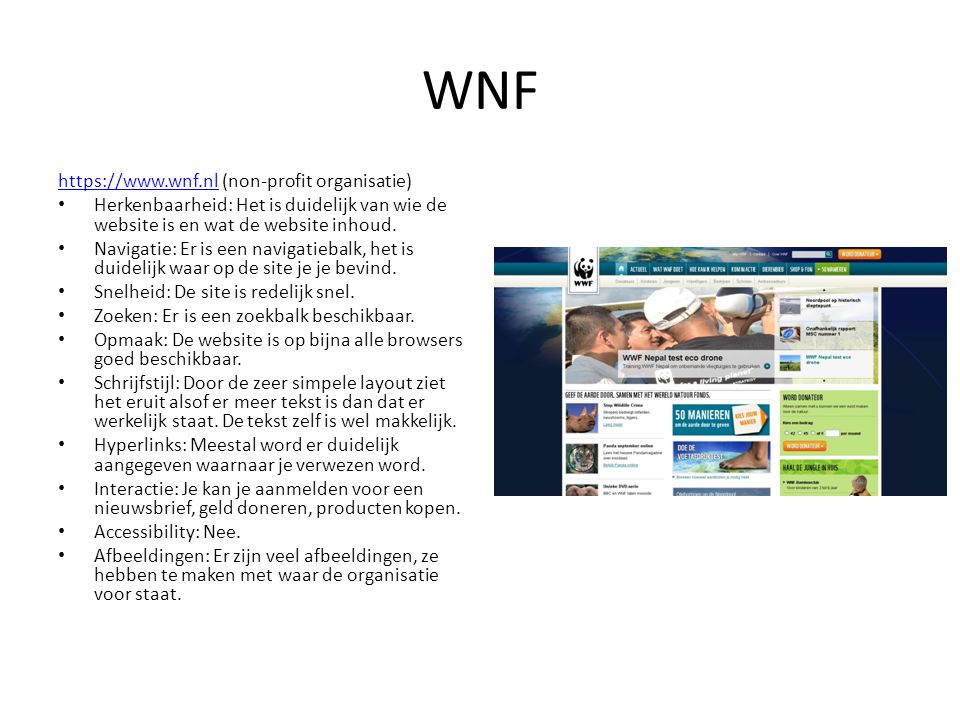 WNF   (non-profit organisatie)
