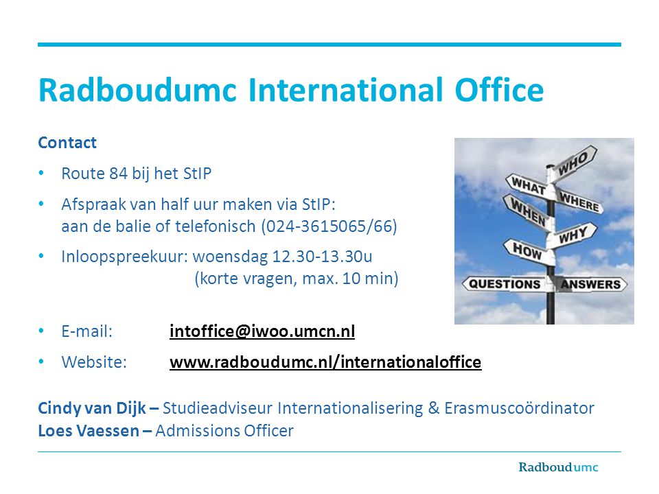 Radboudumc International Office