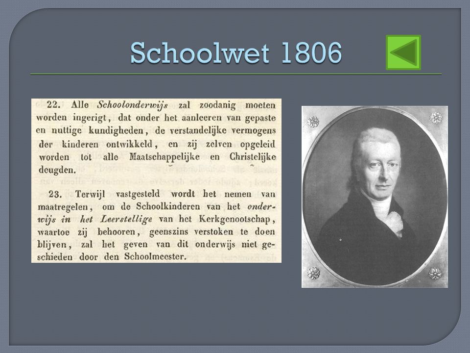 Schoolwet 1806
