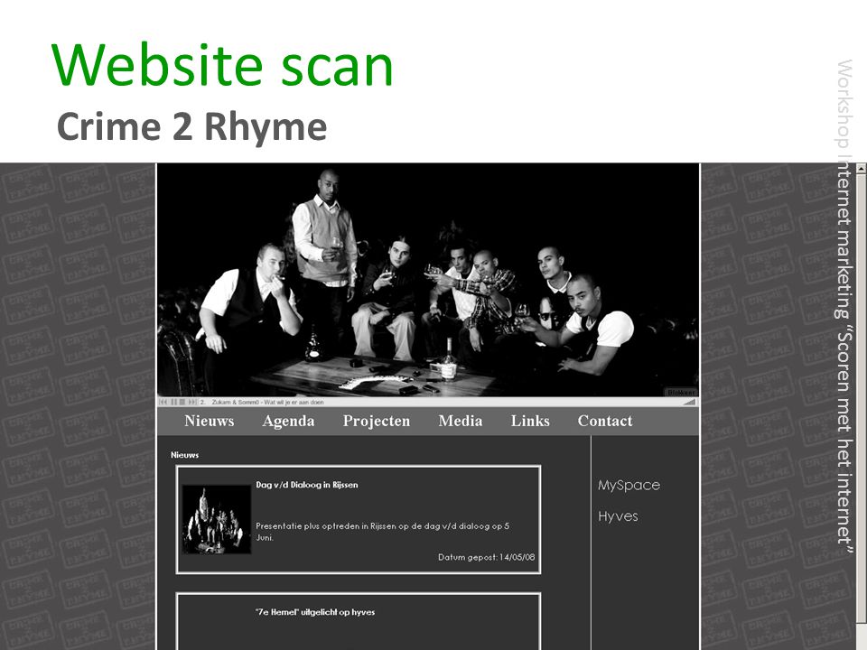 Website scan Crime 2 Rhyme