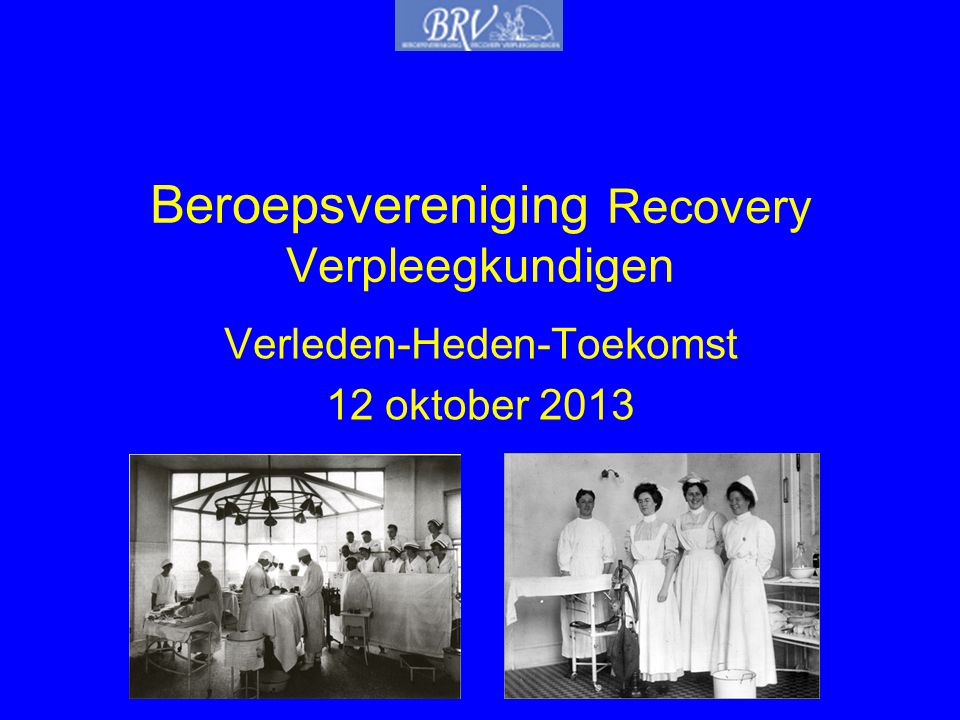 Beroepsvereniging Recovery Verpleegkundigen