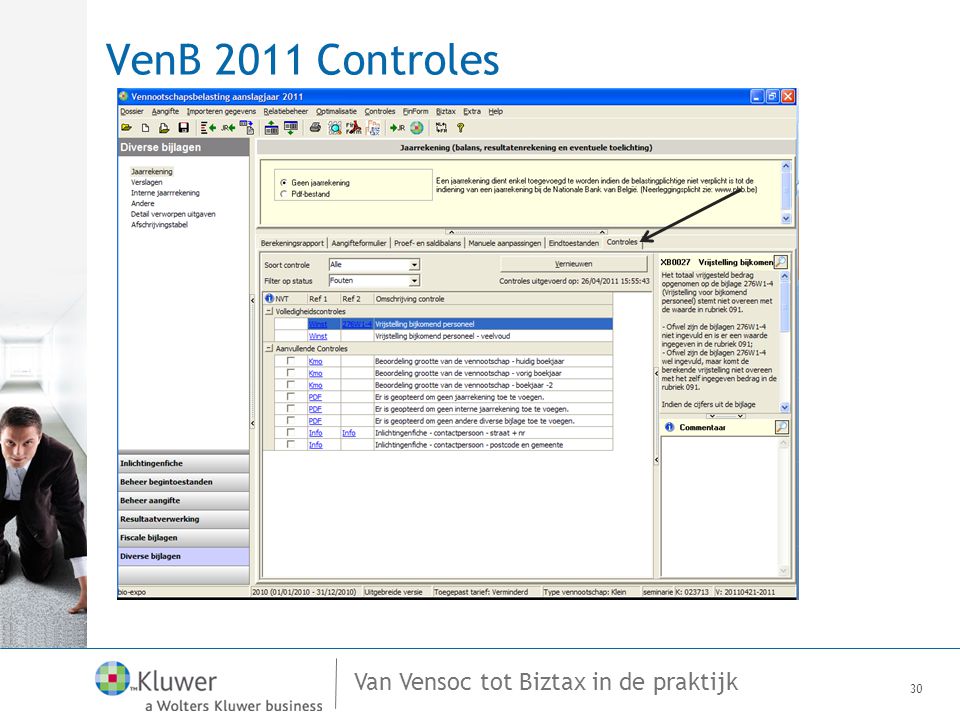 VenB 2011 Controles