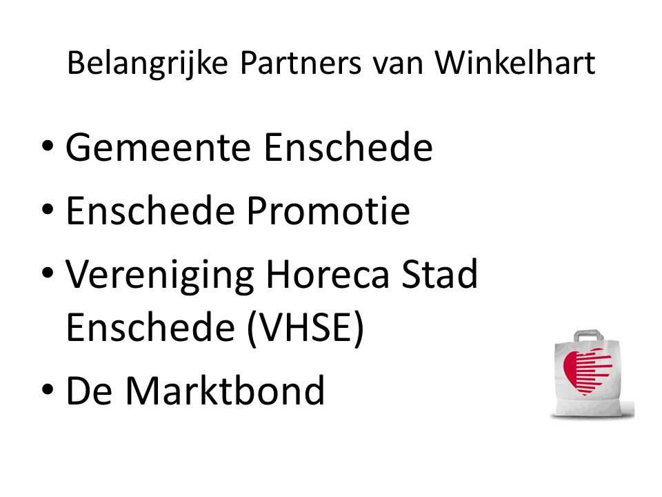 Belangrijke Partners van Winkelhart