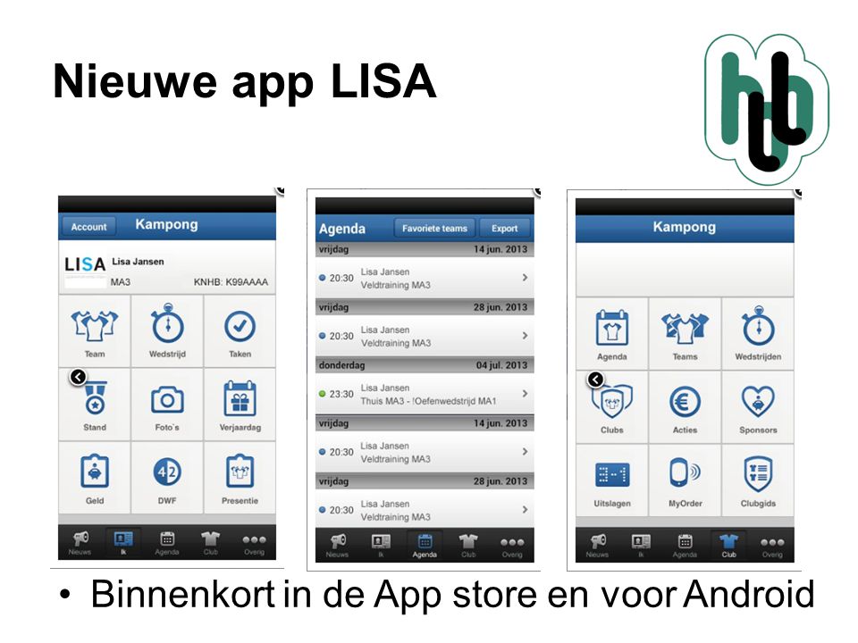 Nieuwe app LISA Binnenkort in de App store en voor Android