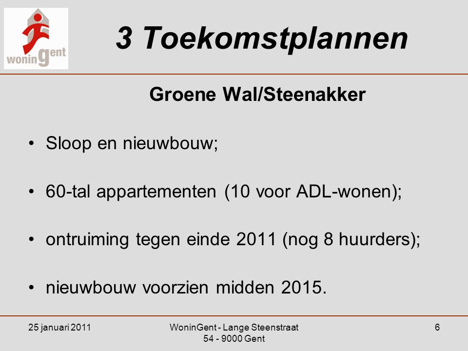 Groene Wal/Steenakker