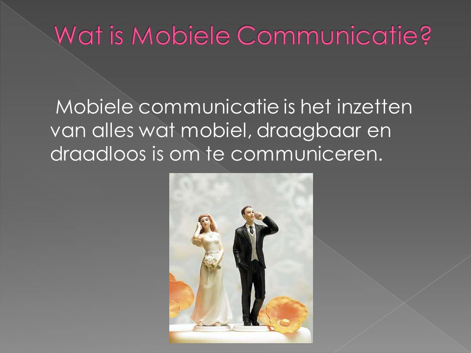 Wat is Mobiele Communicatie