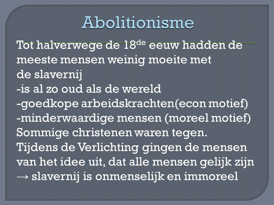 Abolitionisme