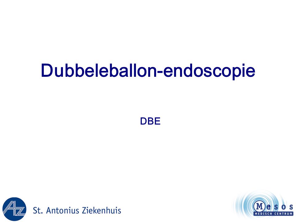 Dubbeleballon-endoscopie