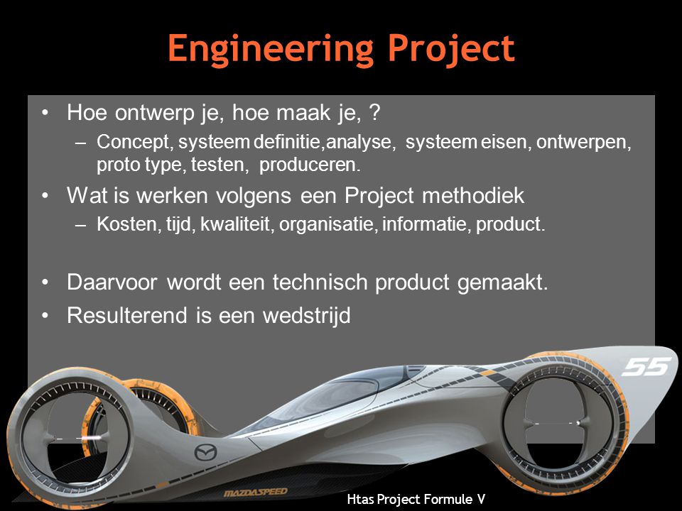 Engineering Project Hoe ontwerp je, hoe maak je,