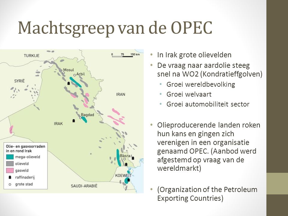 Machtsgreep van de OPEC