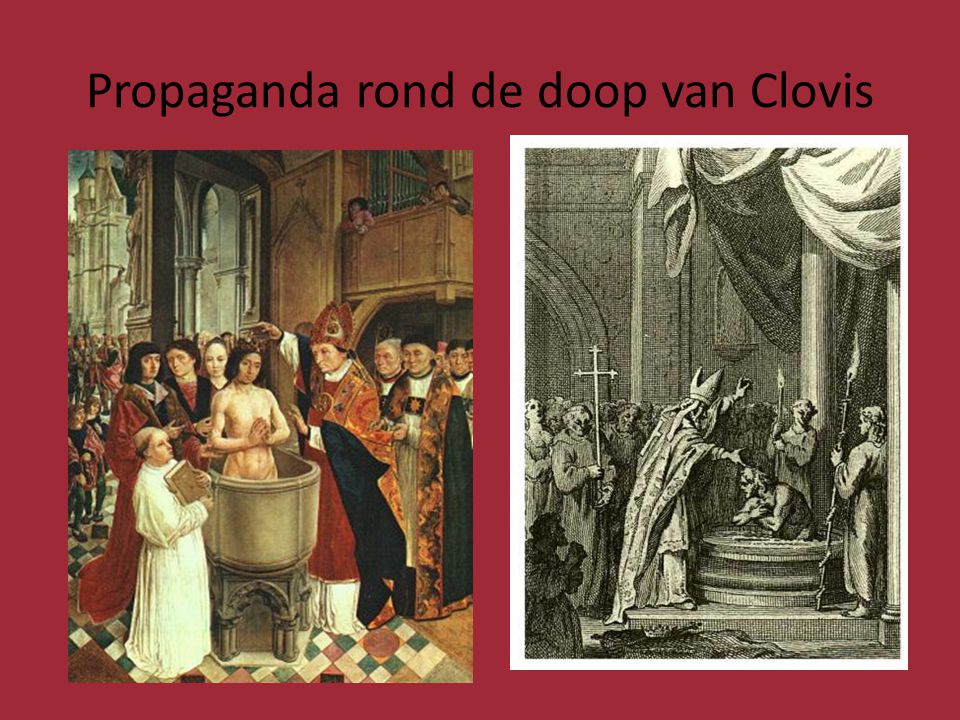 P Propaganda rond de doop van Clovis