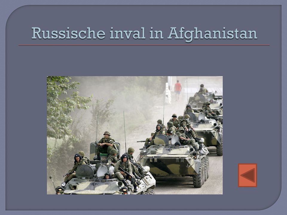Russische inval in Afghanistan