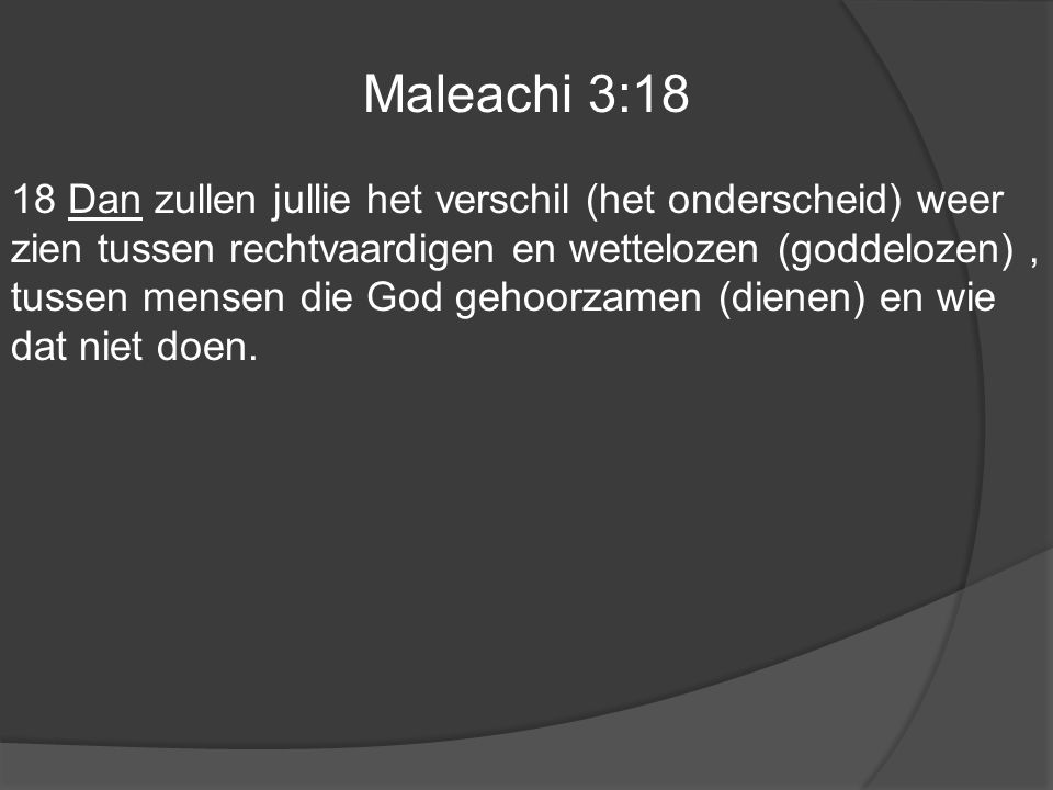 Maleachi 3:18