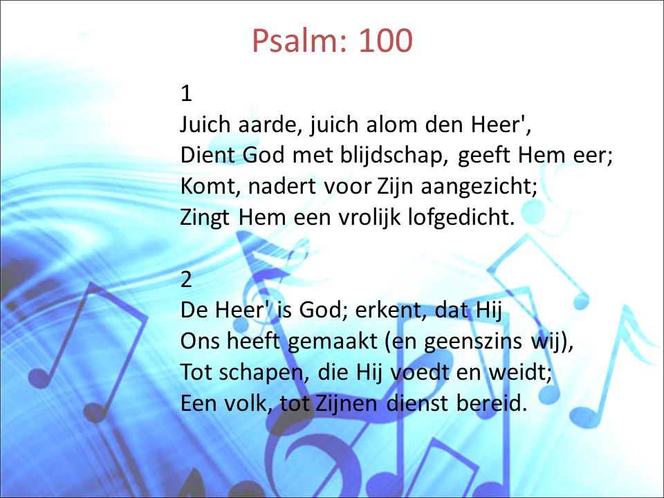 Psalm: