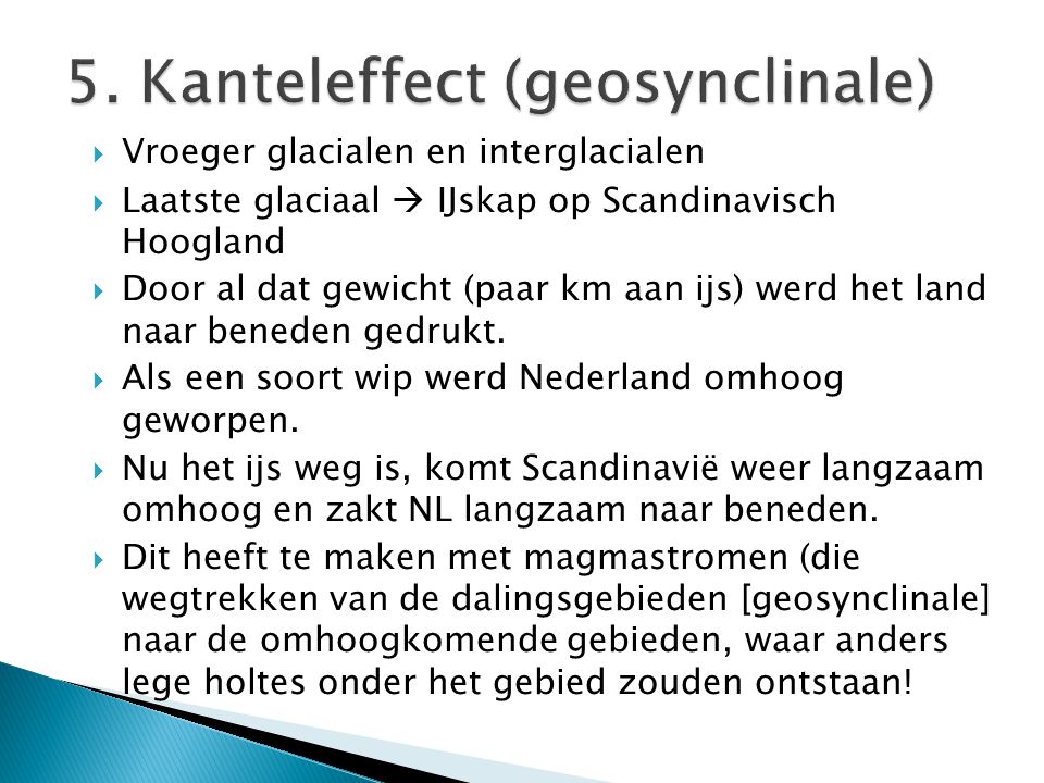 5. Kanteleffect (geosynclinale)