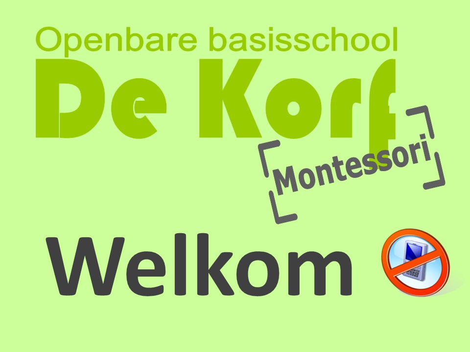 De Kor f Openbare basisschool Montessori Welkom