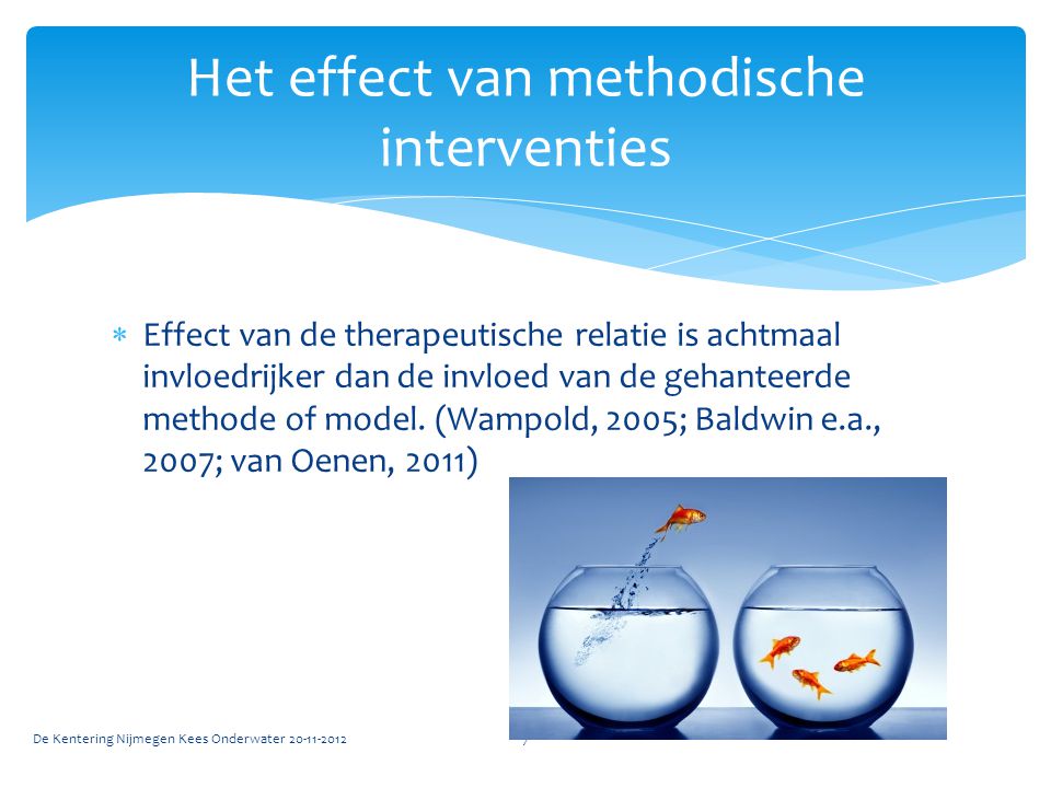 Het effect van methodische interventies