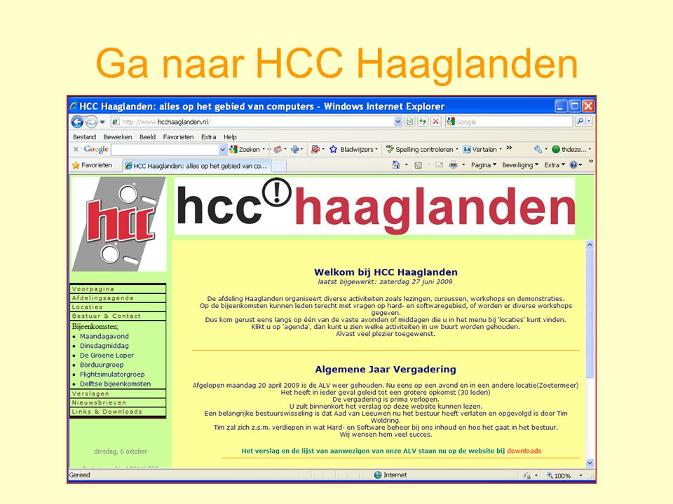 Ga naar HCC Haaglanden