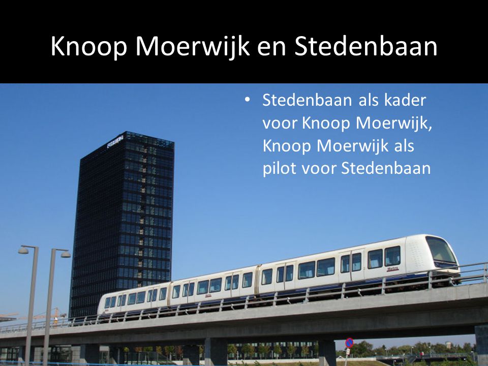 Knoop Moerwijk en Stedenbaan