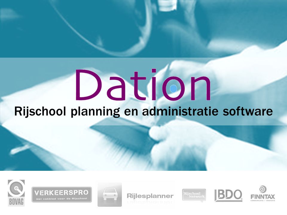 Rijschool planning en administratie software