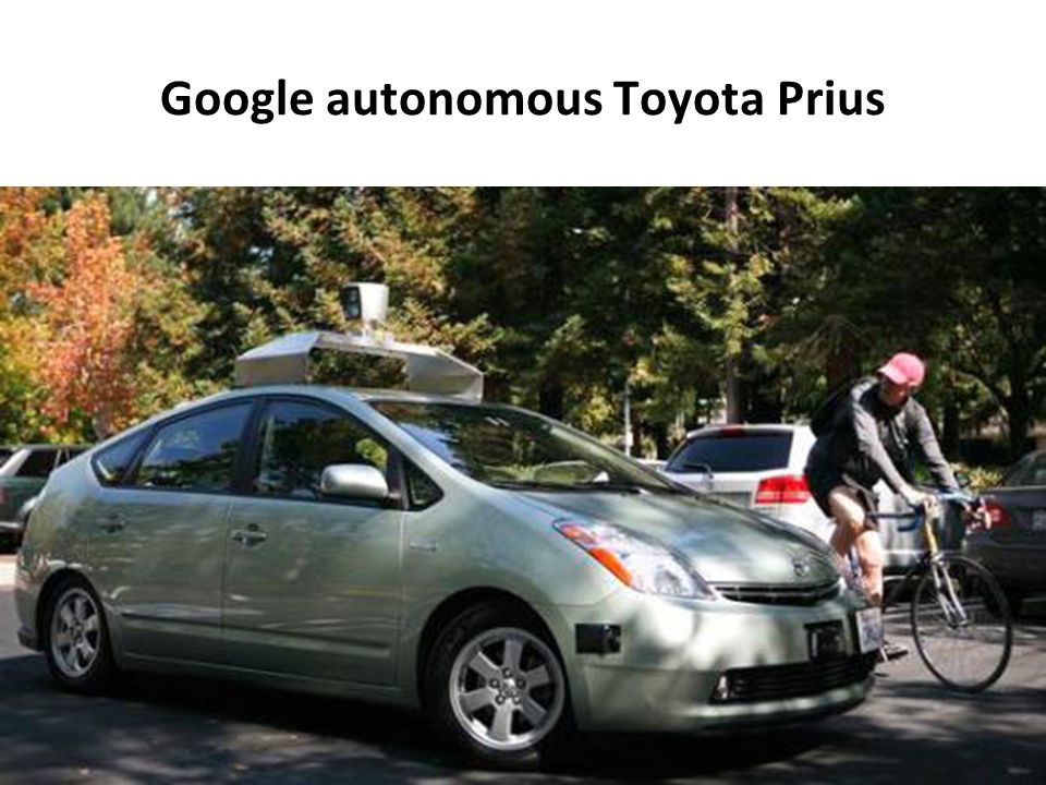 Google autonomous Toyota Prius