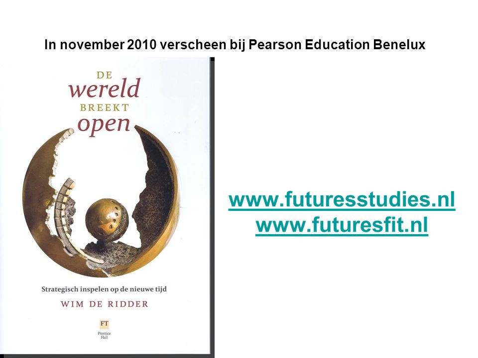 In november 2010 verscheen bij Pearson Education Benelux