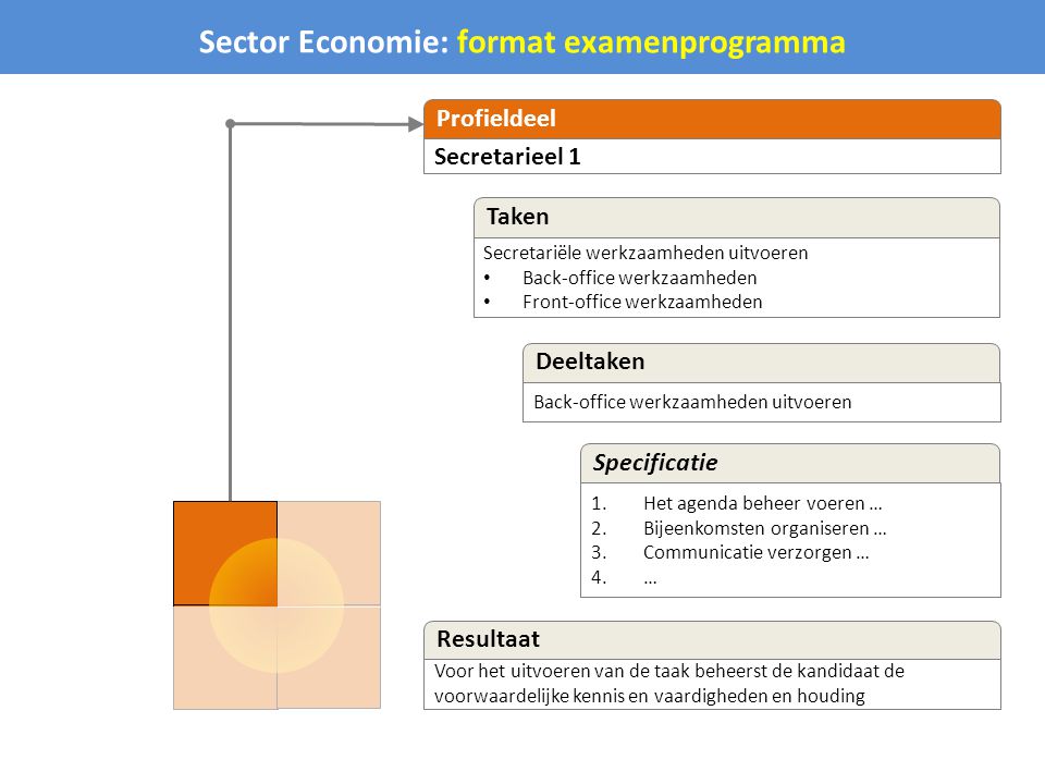 Sector Economie: format examenprogramma