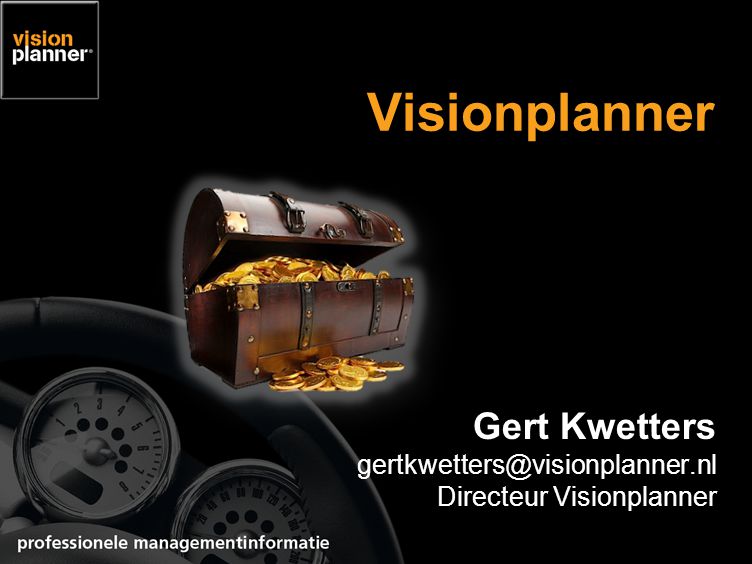 Visionplanner Gert Kwetters Directeur Visionplanner. 12 april… Waar bent u de afgelopen 3 maanden mee druk geweest.