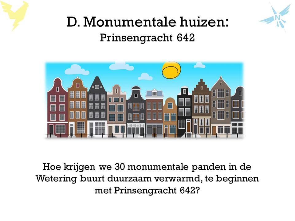 D. Monumentale huizen: Prinsengracht 642