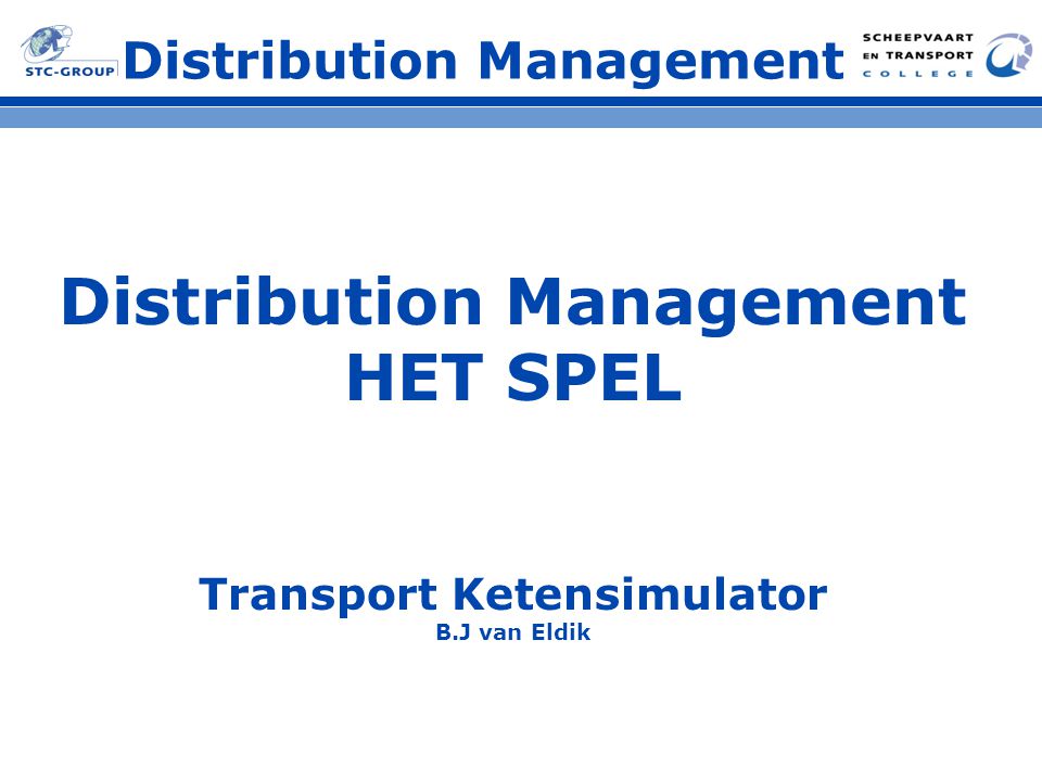 Distribution Management Transport Ketensimulator