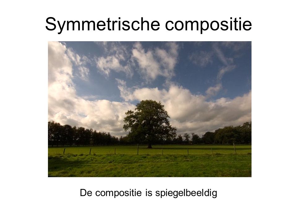 Symmetrische compositie