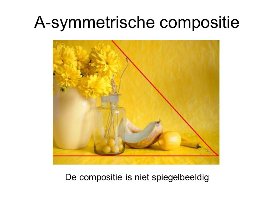 A-symmetrische compositie