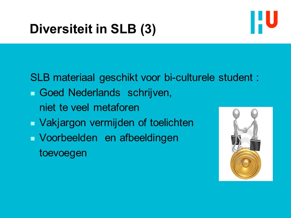 Diversiteit in SLB (3) SLB materiaal geschikt voor bi-culturele student : Goed Nederlands schrijven,
