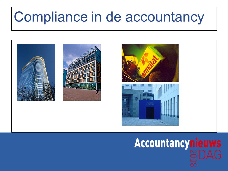 Compliance in de accountancy