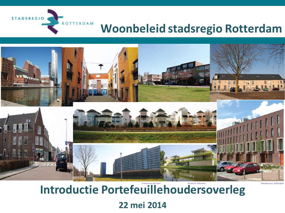 Woonbeleid stadsregio Rotterdam