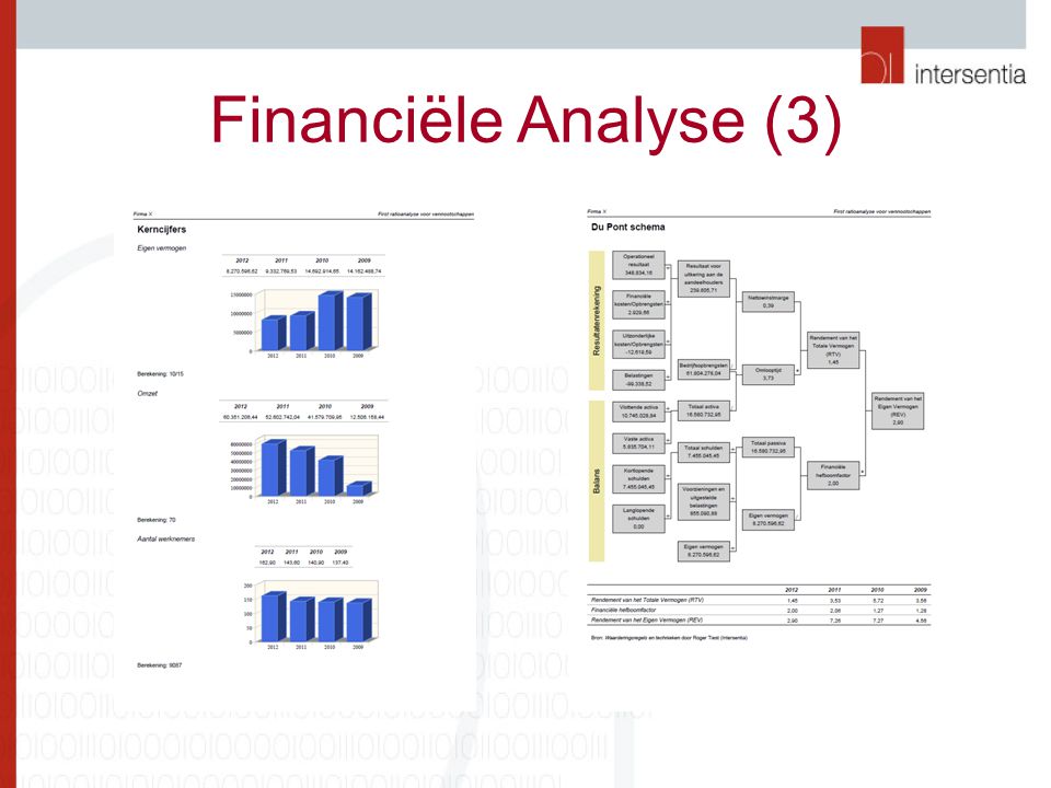 Financiële Analyse (3)