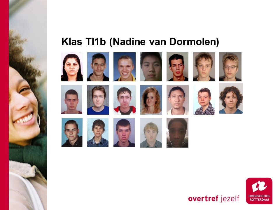 Klas TI1b (Nadine van Dormolen)