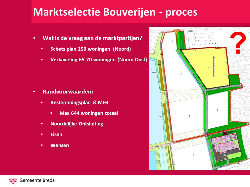 Marktselectie Bouverijen - proces