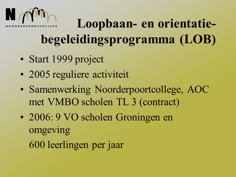 Loopbaan- en orientatie-begeleidingsprogramma (LOB)