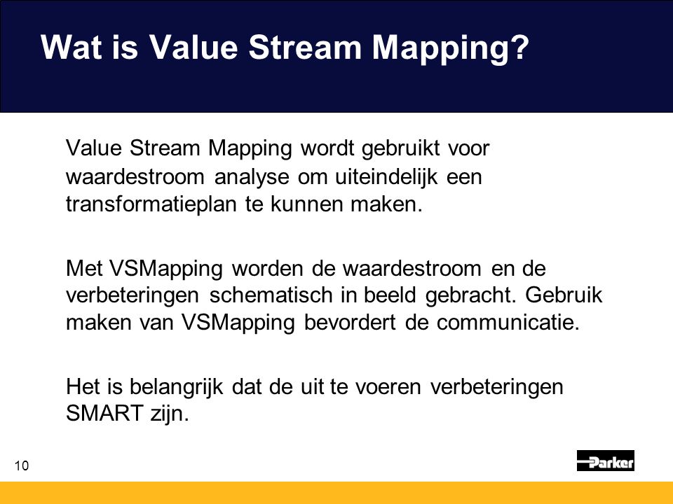 Wat is Value Stream Mapping