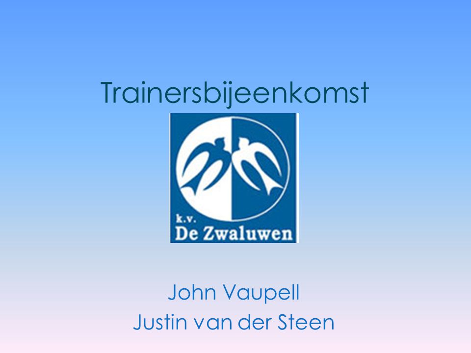 John Vaupell Justin van der Steen