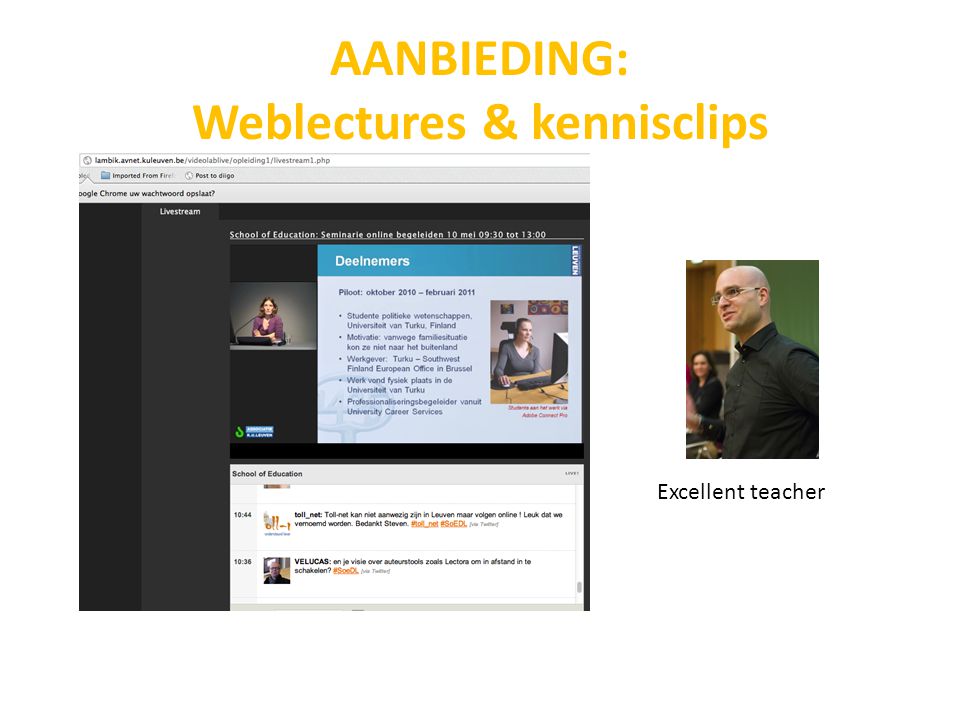 AANBIEDING: Weblectures & kennisclips