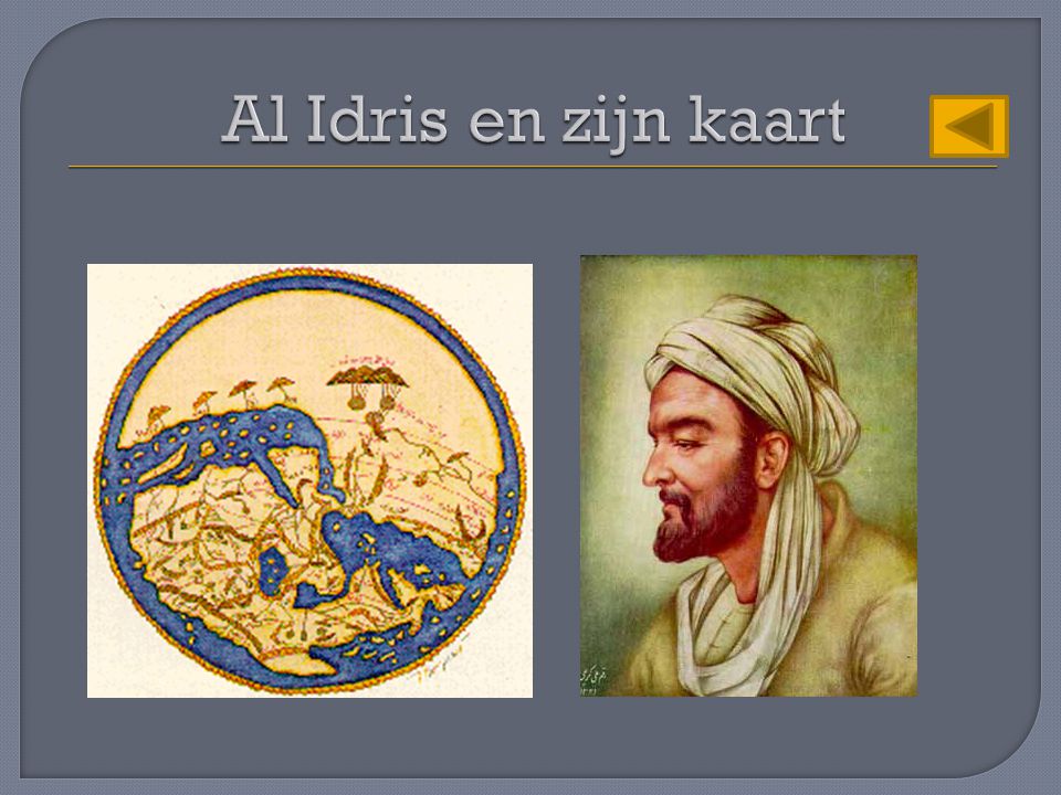 Al Idris en zijn kaart
