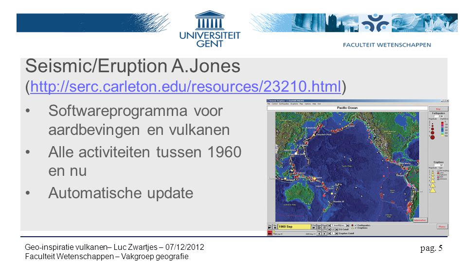 Seismic/Eruption A. Jones (  carleton. edu/resources/23210