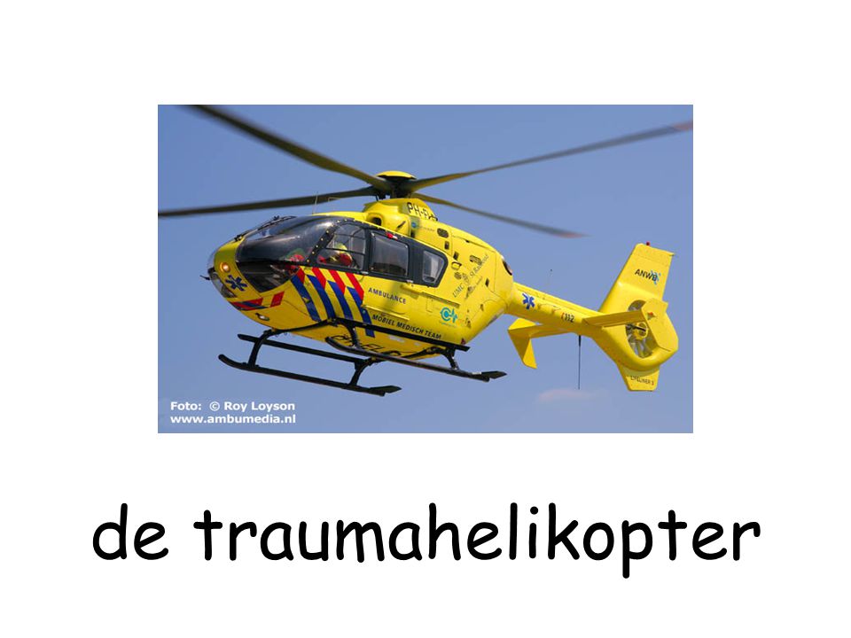 de traumahelikopter