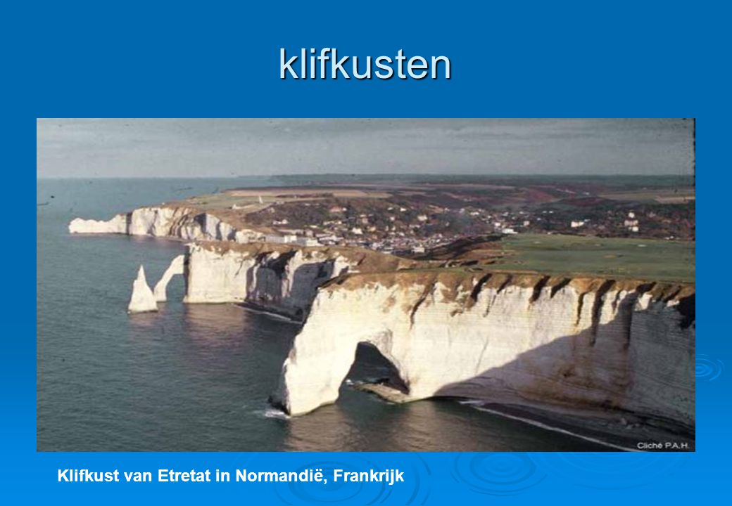 klifkusten Klifkust van Etretat in Normandië, Frankrijk