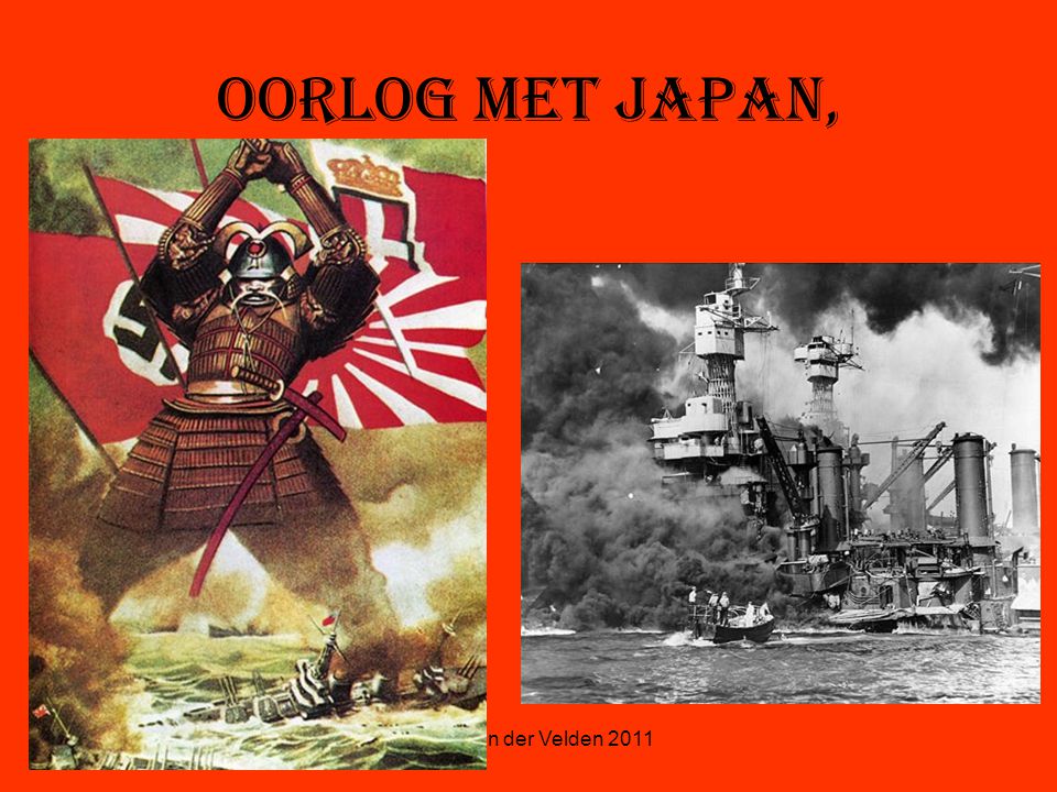 Oorlog met Japan, © Stef van der Velden 2011