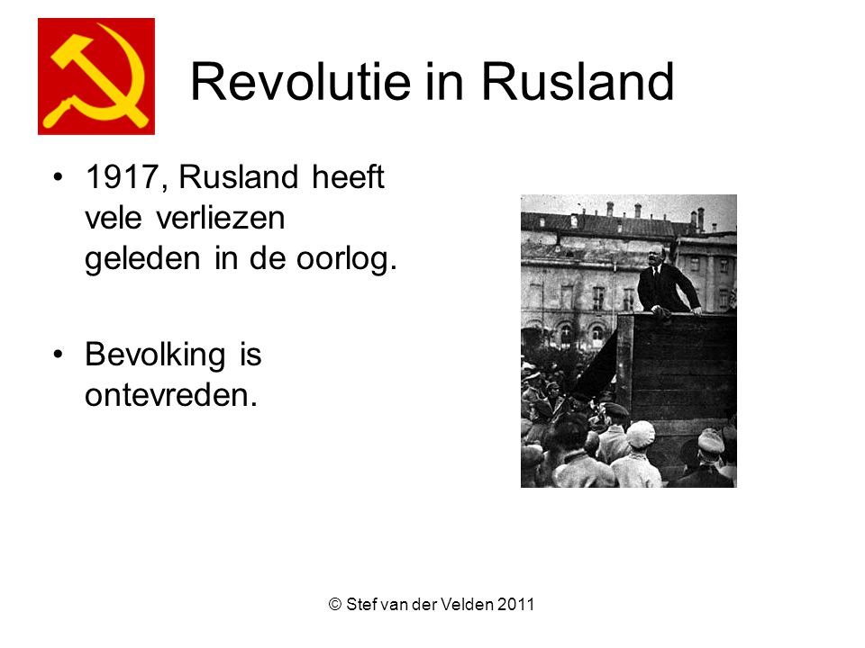 Revolutie in Rusland 1917, Rusland heeft vele verliezen geleden in de oorlog. Bevolking is ontevreden.