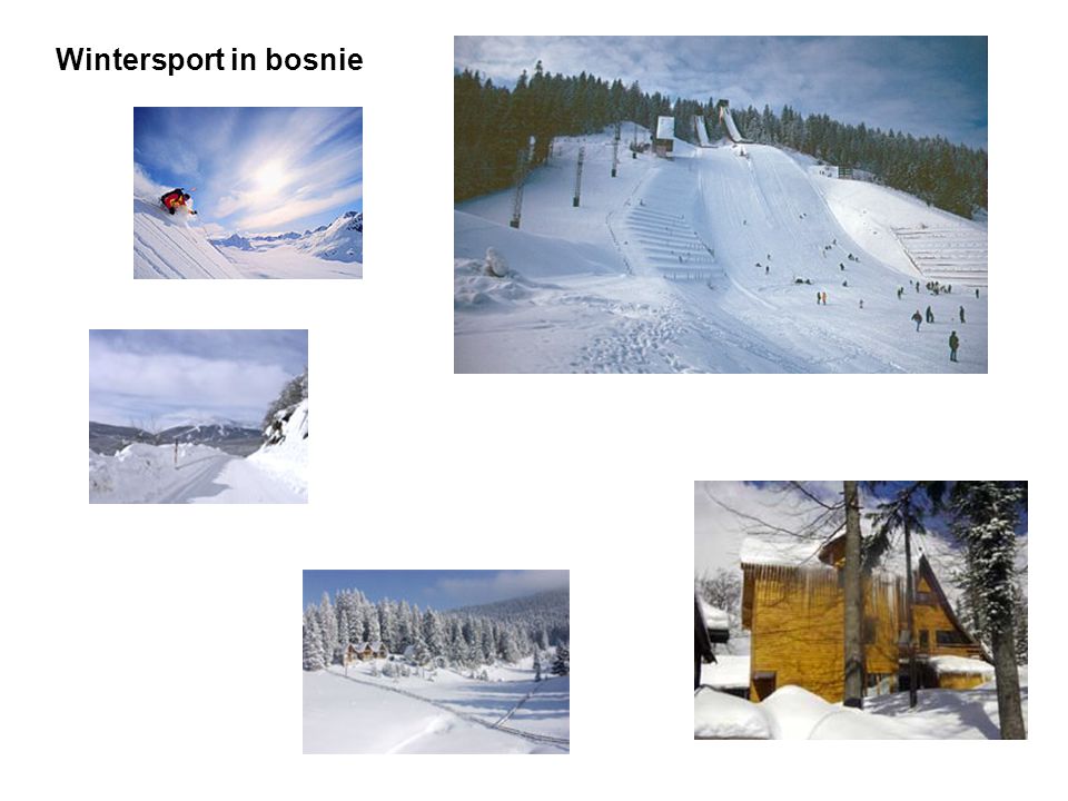 Wintersport in bosnie